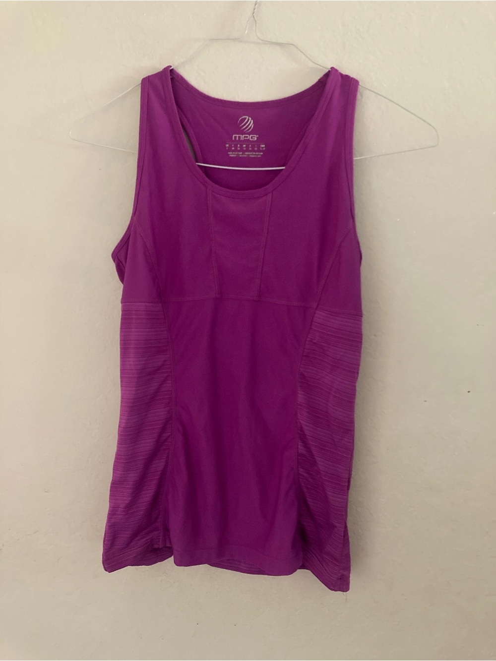 MPG Magenta Performance Tank Top